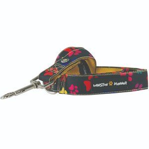 Winston Manner Designer Dog Leash in My Prints - Black